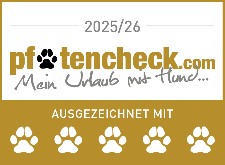 Pfotencheck Badge Pfoten